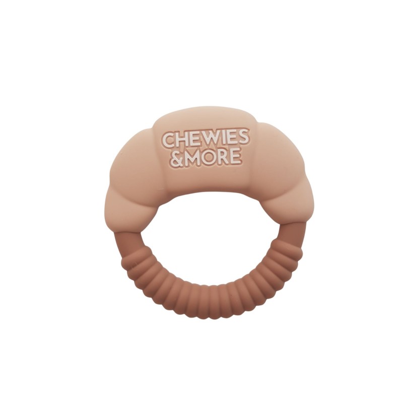 Hochet de dentition silicone CROISSANT - CHEWIS & MORE