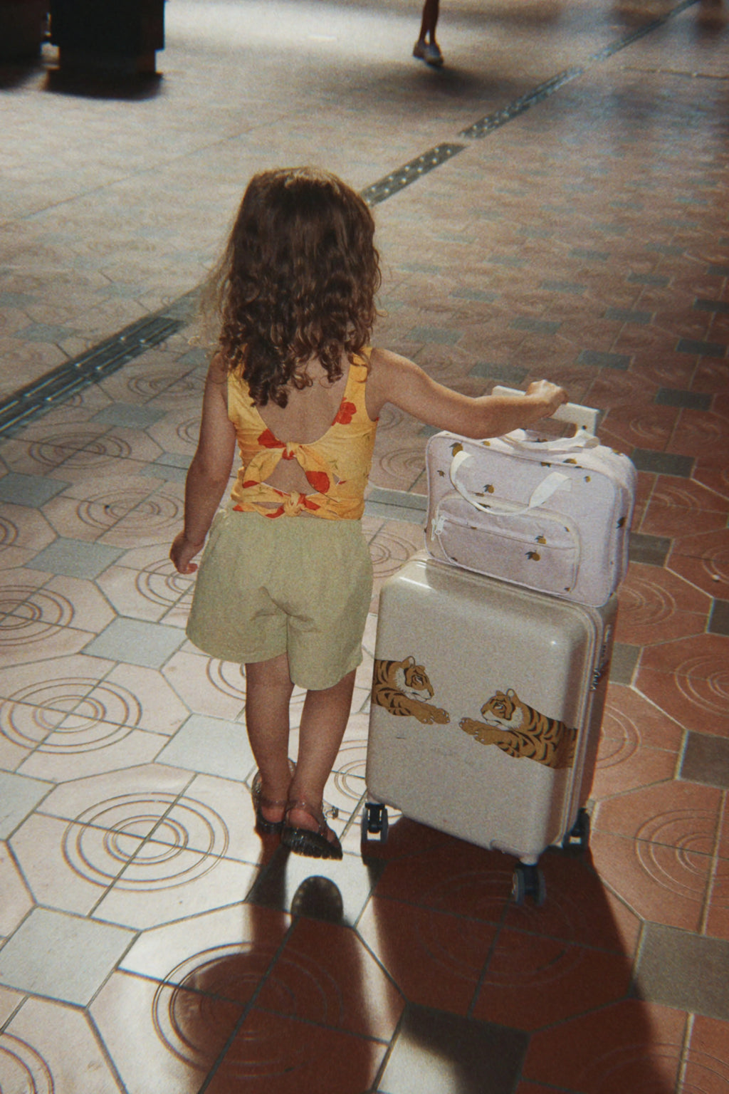 Valise de coloriage - Citron