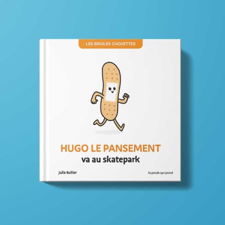 HUGO le pansement va au skatepark