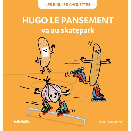 HUGO le pansement va au skatepark