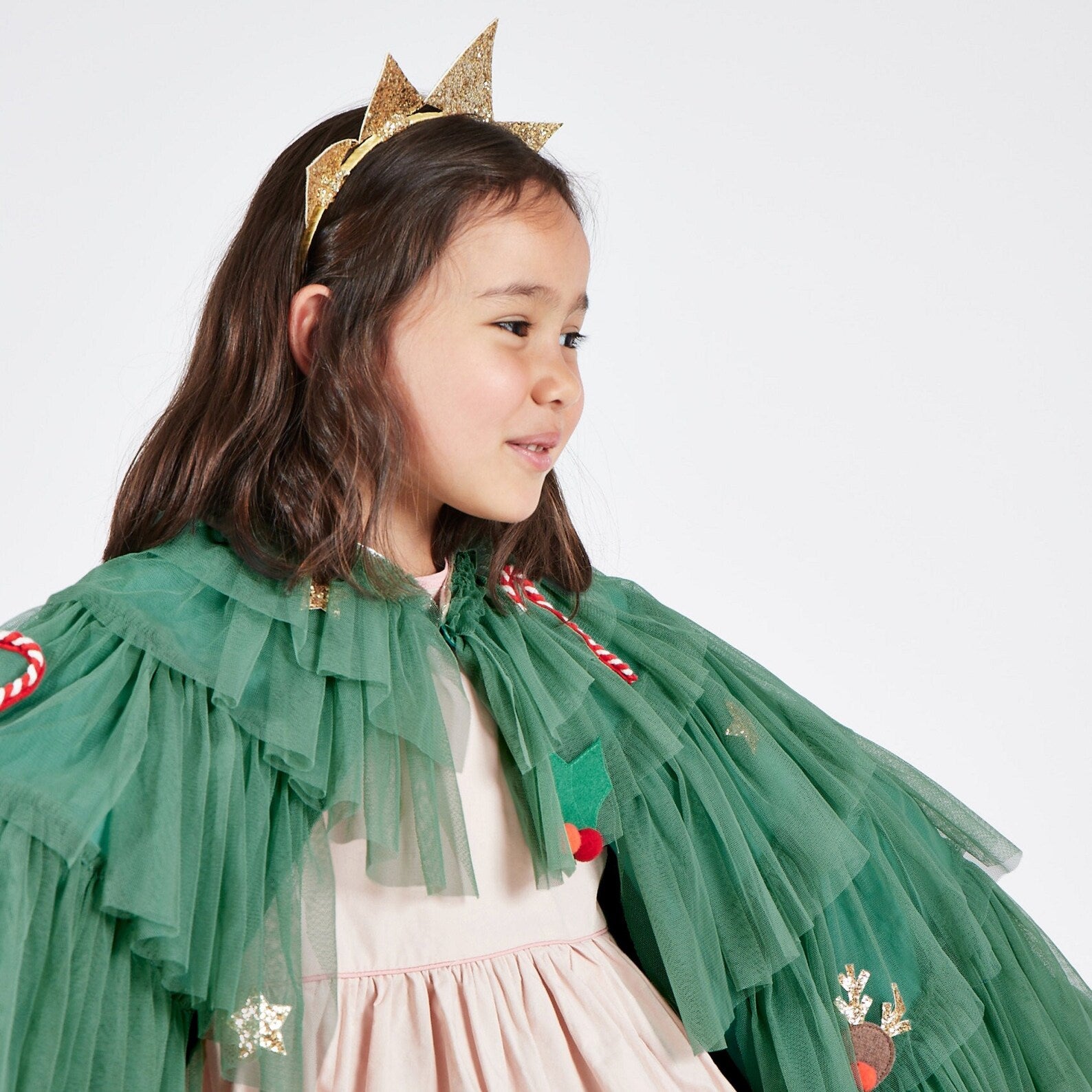 Costume de cape d'arbre de Noël