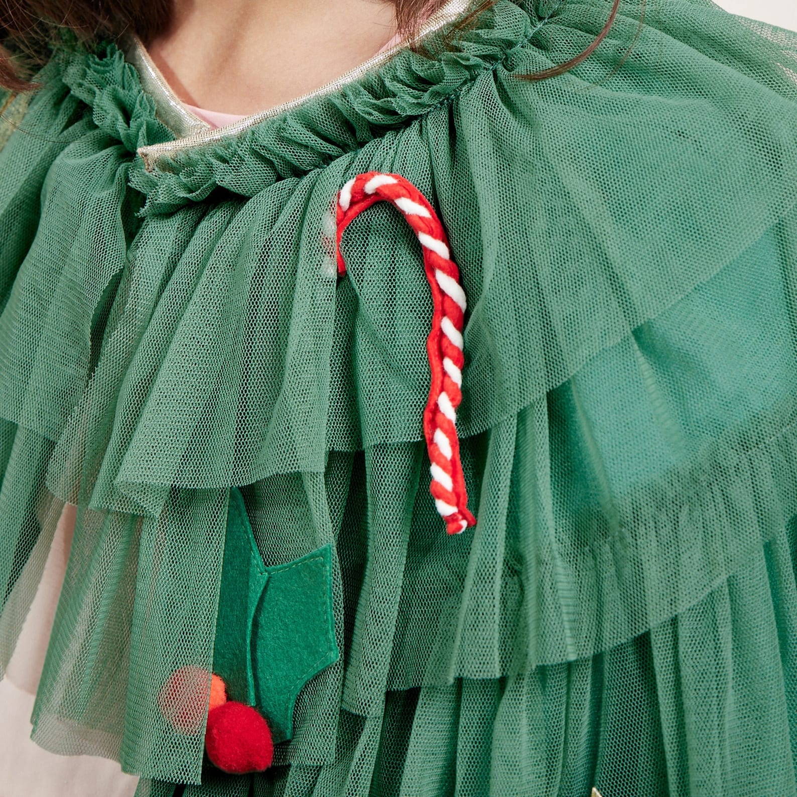 Costume de cape d'arbre de Noël