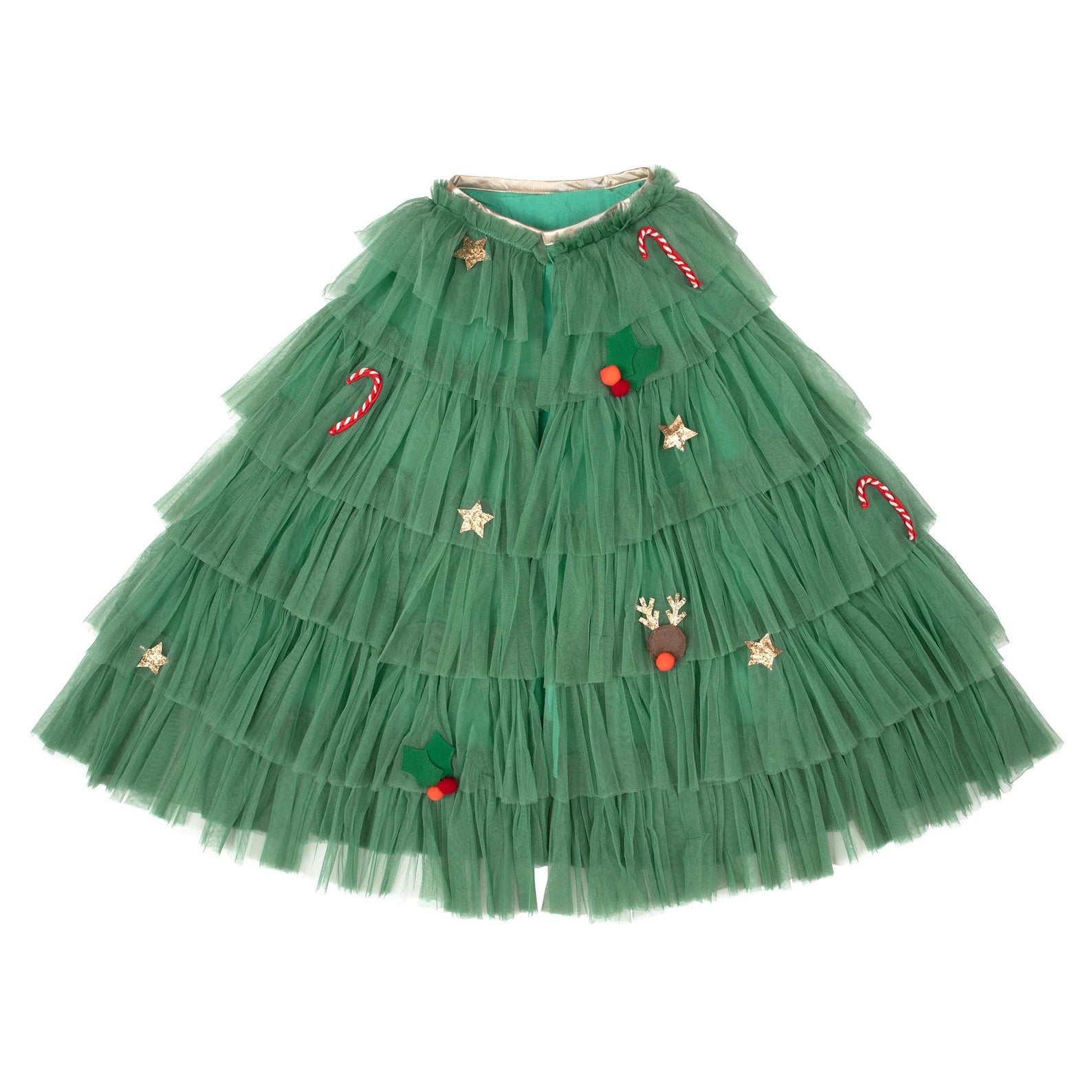 Costume de cape d'arbre de Noël