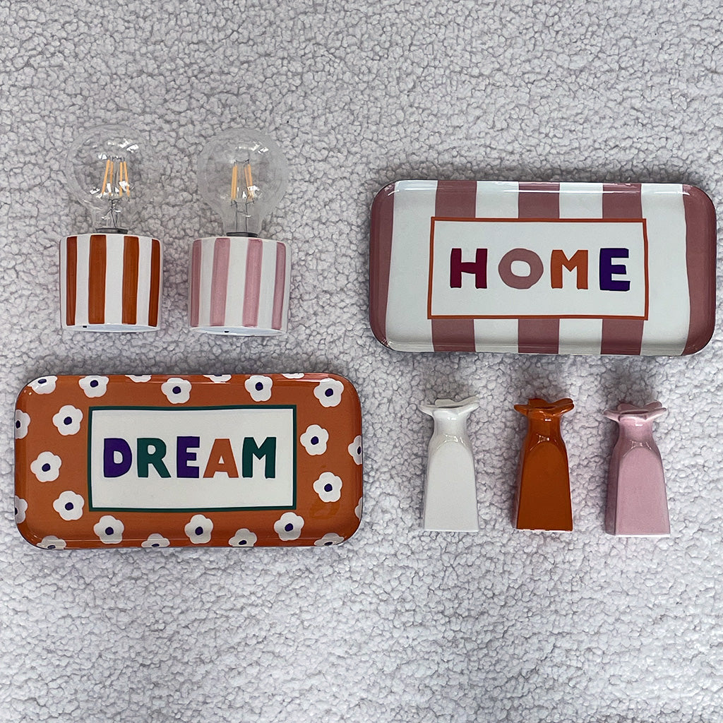 Plateau rectangle Dream assortie L30 H15cm