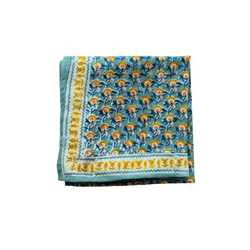 Petit Foulard Victorian Blue Green