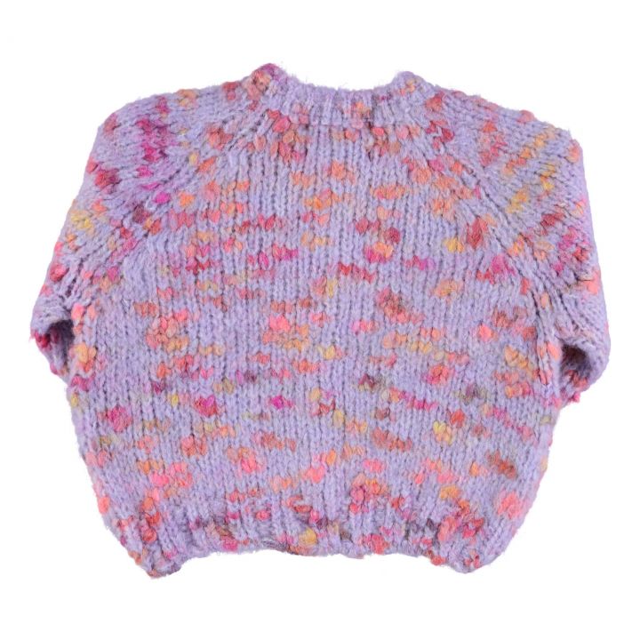 Cardigan multicolore - Lilas