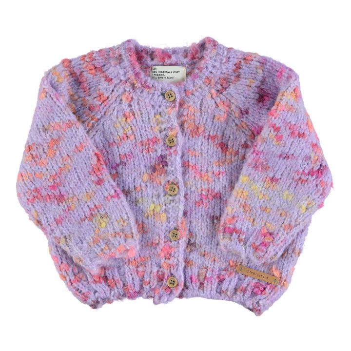 Cardigan multicolore - Lilas