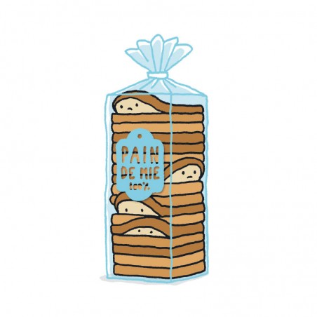 JACQUES le pain de mie part en vacances