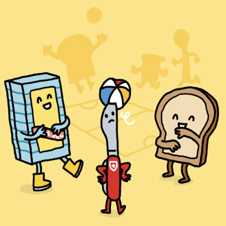 JACQUES le pain de mie part en vacances