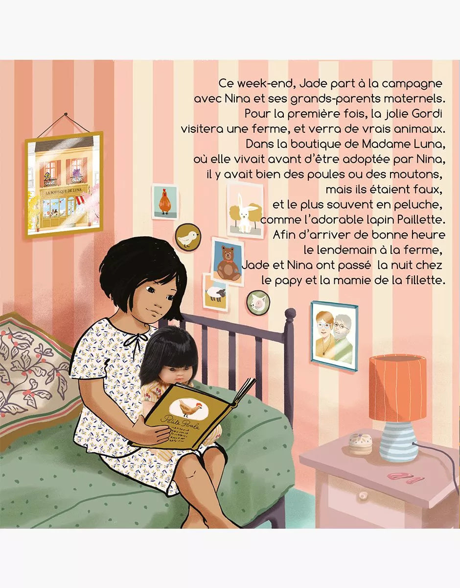 Livre jeunesse La Vie des Gordis – Jade à la campagne