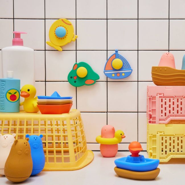 Lot de 3 ventouses de bain