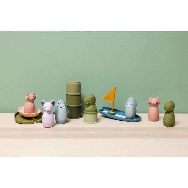 Jouet de bain fleur flottante - Mrs. Cat