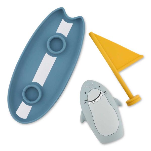 Jouet de bain planche de surf - Mr.  Shark