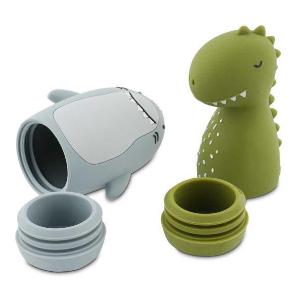 Jouets de bain aspergeur - Mr. Shark  & Mr. Dino