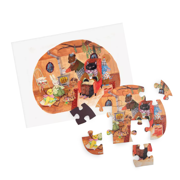 4 puzzles - Une belle journée