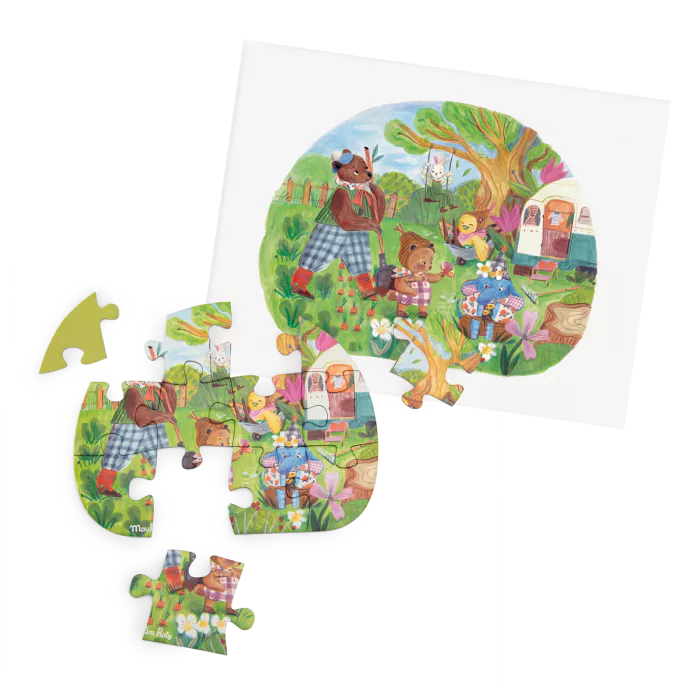 4 puzzles - Une belle journée