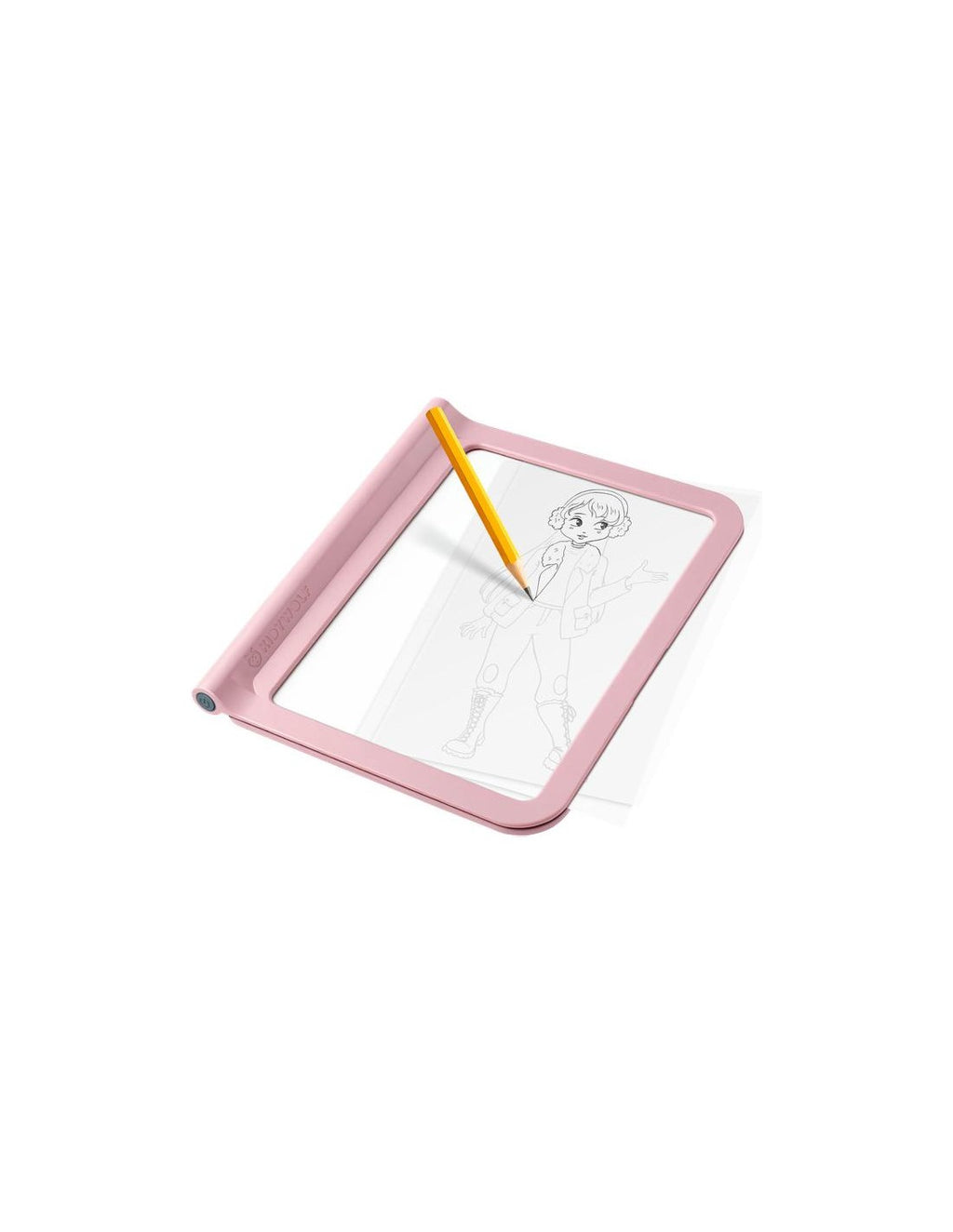 Tablette lumineuse rose - Dessinons la mode