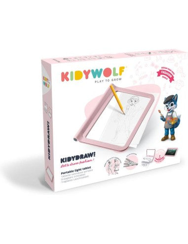 Tablette lumineuse rose - Dessinons la mode