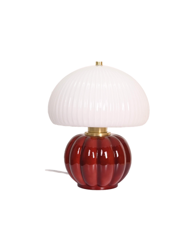 Lampe Madeleine burgundy