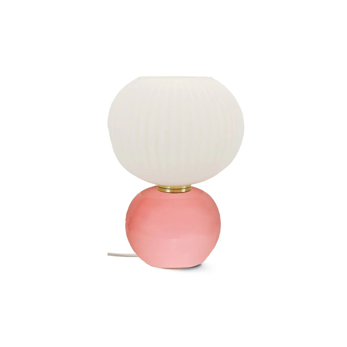 Lampe Adonis pm rose D20 H28cm