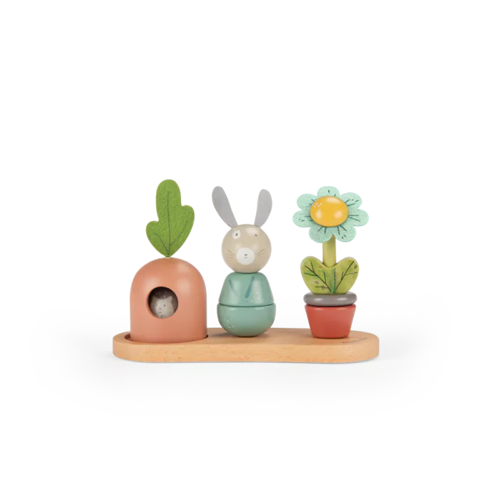 Empilable multi-activités - Trois petits lapins