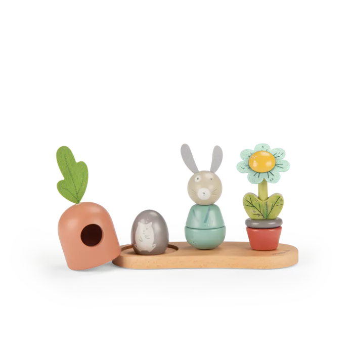 Empilable multi-activités - Trois petits lapins