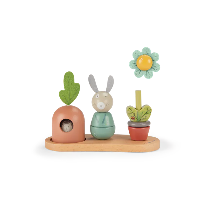 Empilable multi-activités - Trois petits lapins