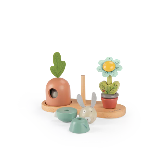 Empilable multi-activités - Trois petits lapins