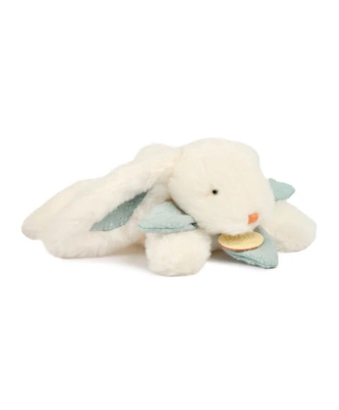 LAPIN BONBON Pantin Bleu Gris 20 cm - DOUDOU & COMPAGNIE
