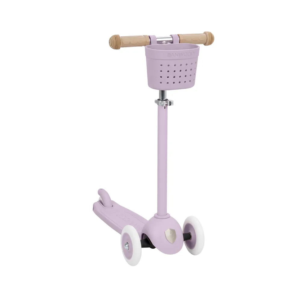 TROTTINETTE BANWOOD ECO LAVANDE + PANIER
