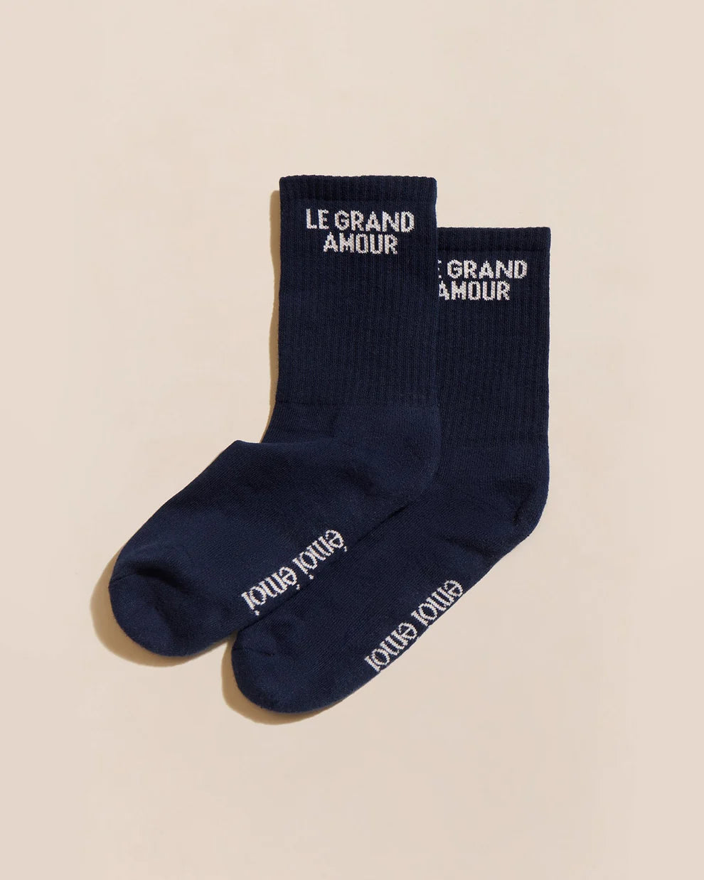 Les chaussettes - Le grand amour - bleu nuit