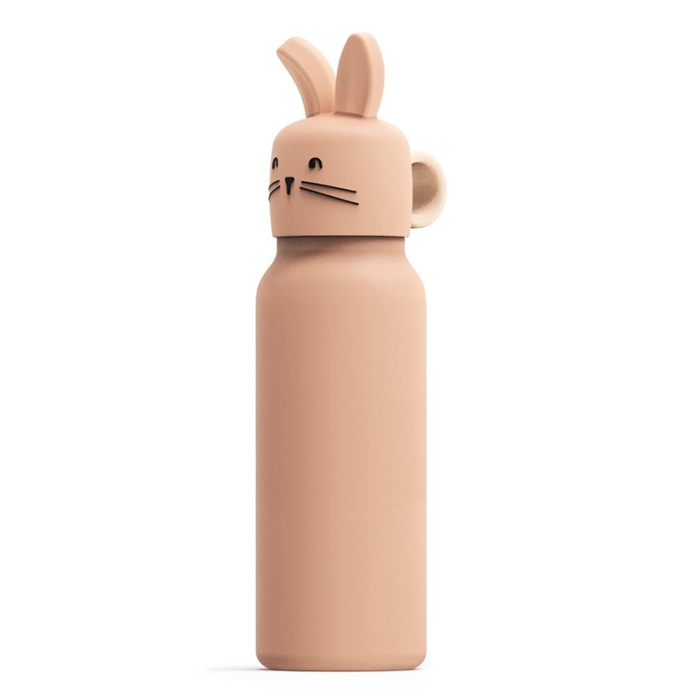 Gourde Falk inox 350 ml | Lapin rose - LIEWOOD