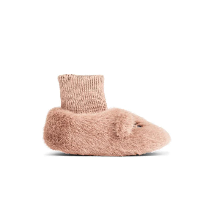 Chaussons en peluche Beth - Ours