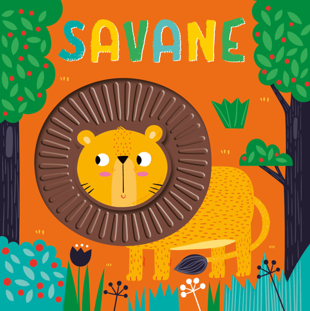livre sensoriel savane