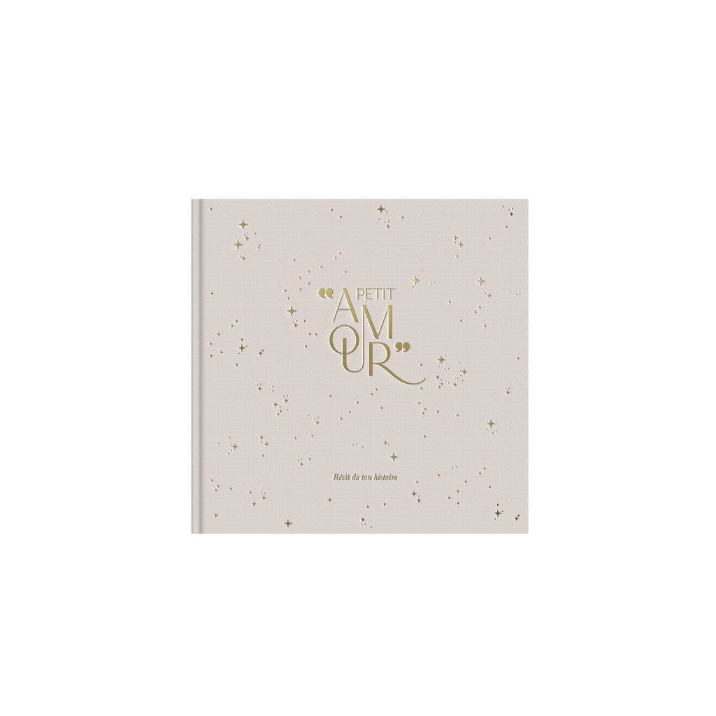 Livre de naissance - Petit  Amour Beige