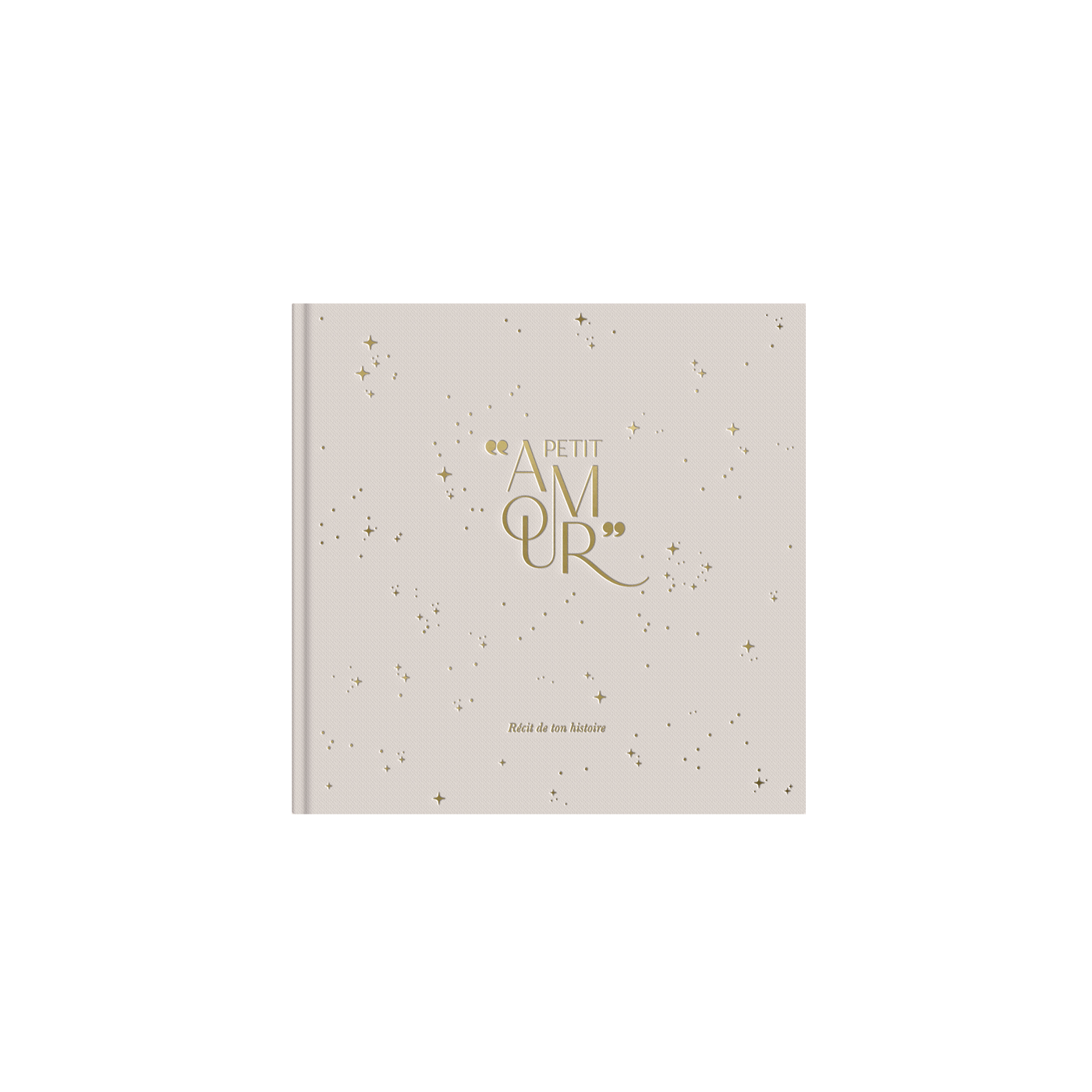 Livre de naissance - Petit  Amour Beige