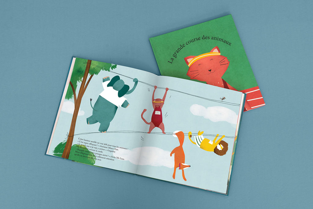 Livre La grande course des animaux