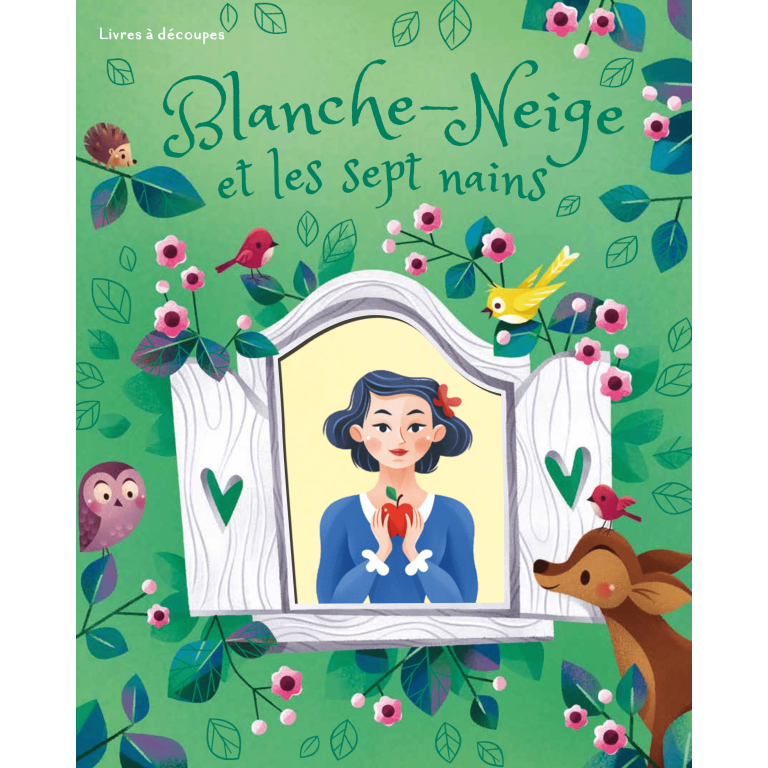 Livres à découpes-Blanche-Neige et les sept nains