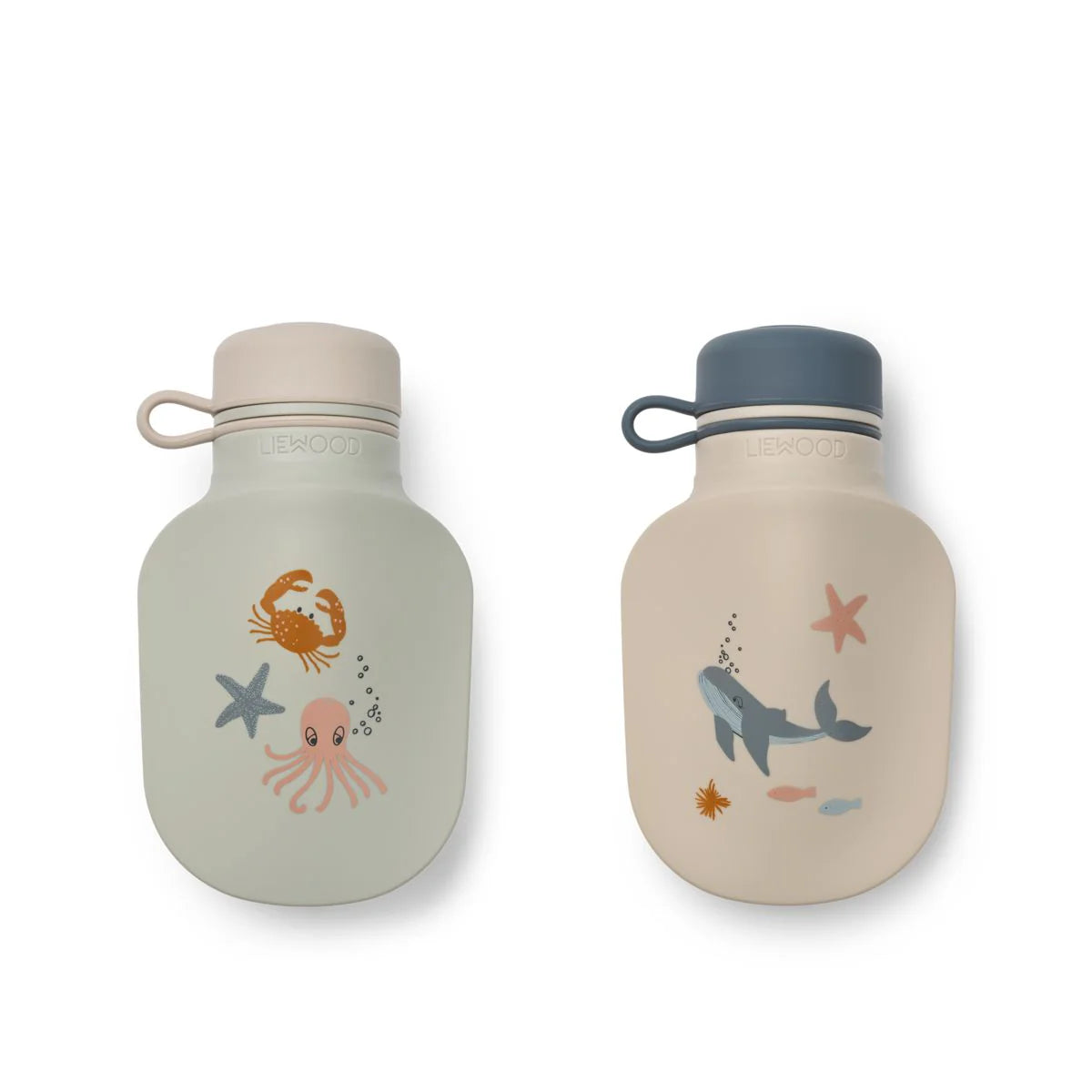 Lot de 2 bouteilles de smoothie Lizzie Sea creature / Sandy