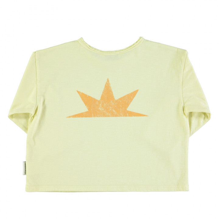T-shirt manches longues coton "Pirata" vert
