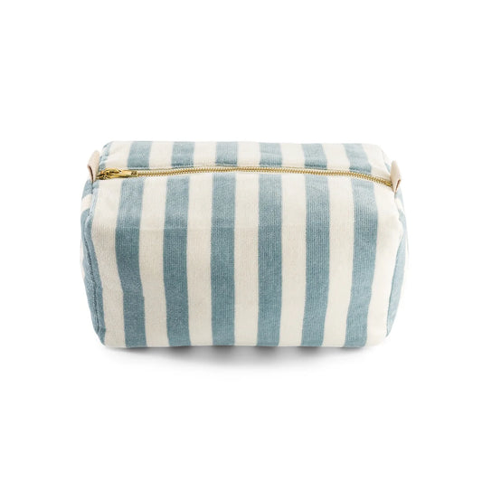 Trousse de toilette Vic - Rayures Blue cloud