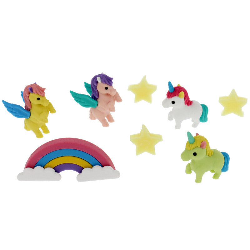 IWAKO - Set Gommes - Licorne & Pégase - Made in Japan