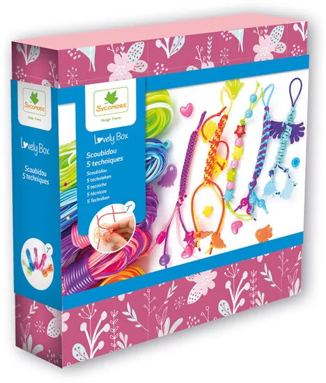 Lovely Box - 5 Techniques de scoubidou