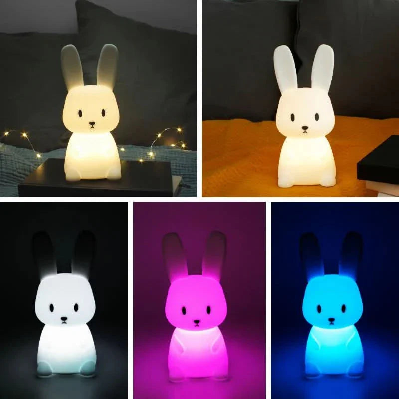 veilleuse tactile lapin - winkee