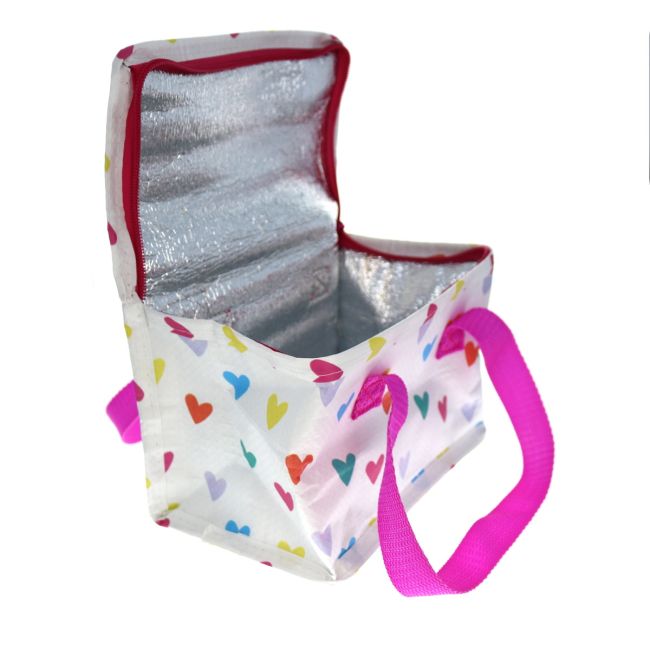 Lunch bag multicoeurs