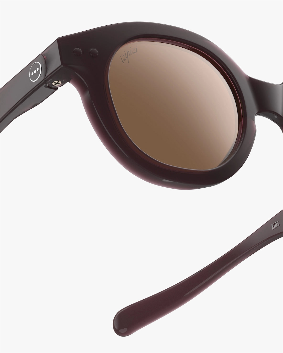 Lunettes de soleil - Forme carré #C Old leather