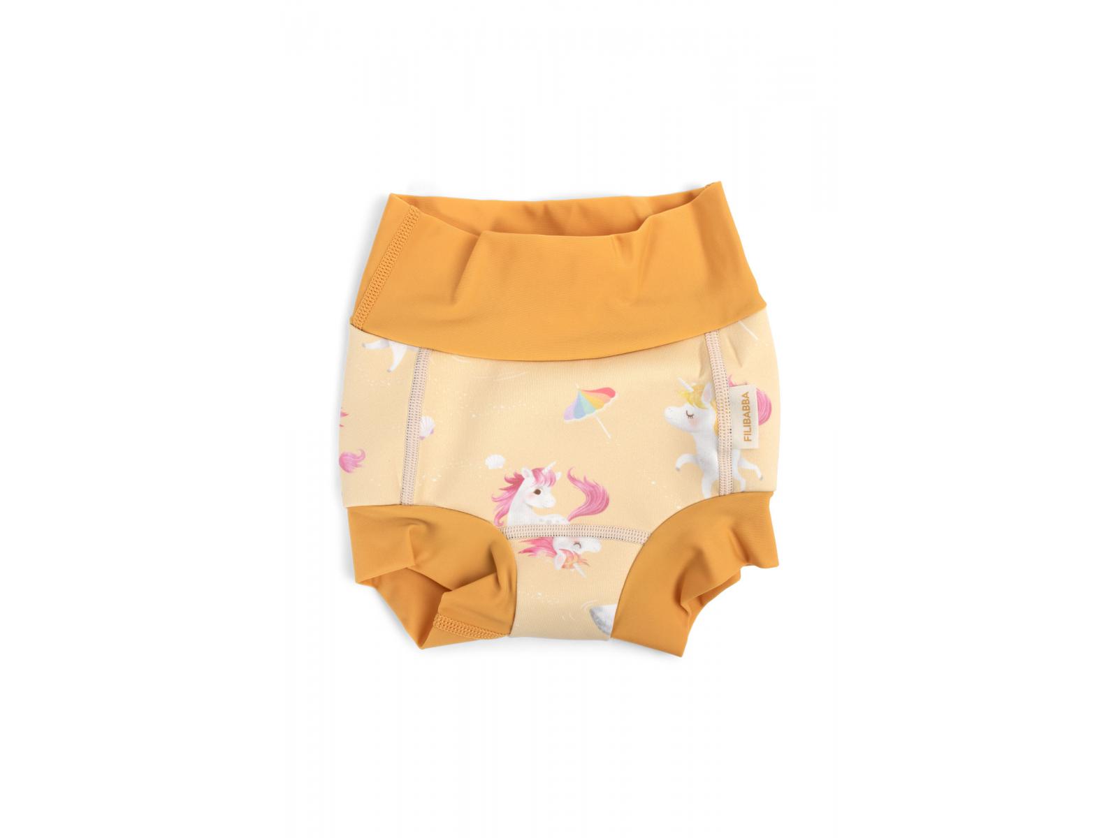 Maillot couche bébé - La plage des licornes