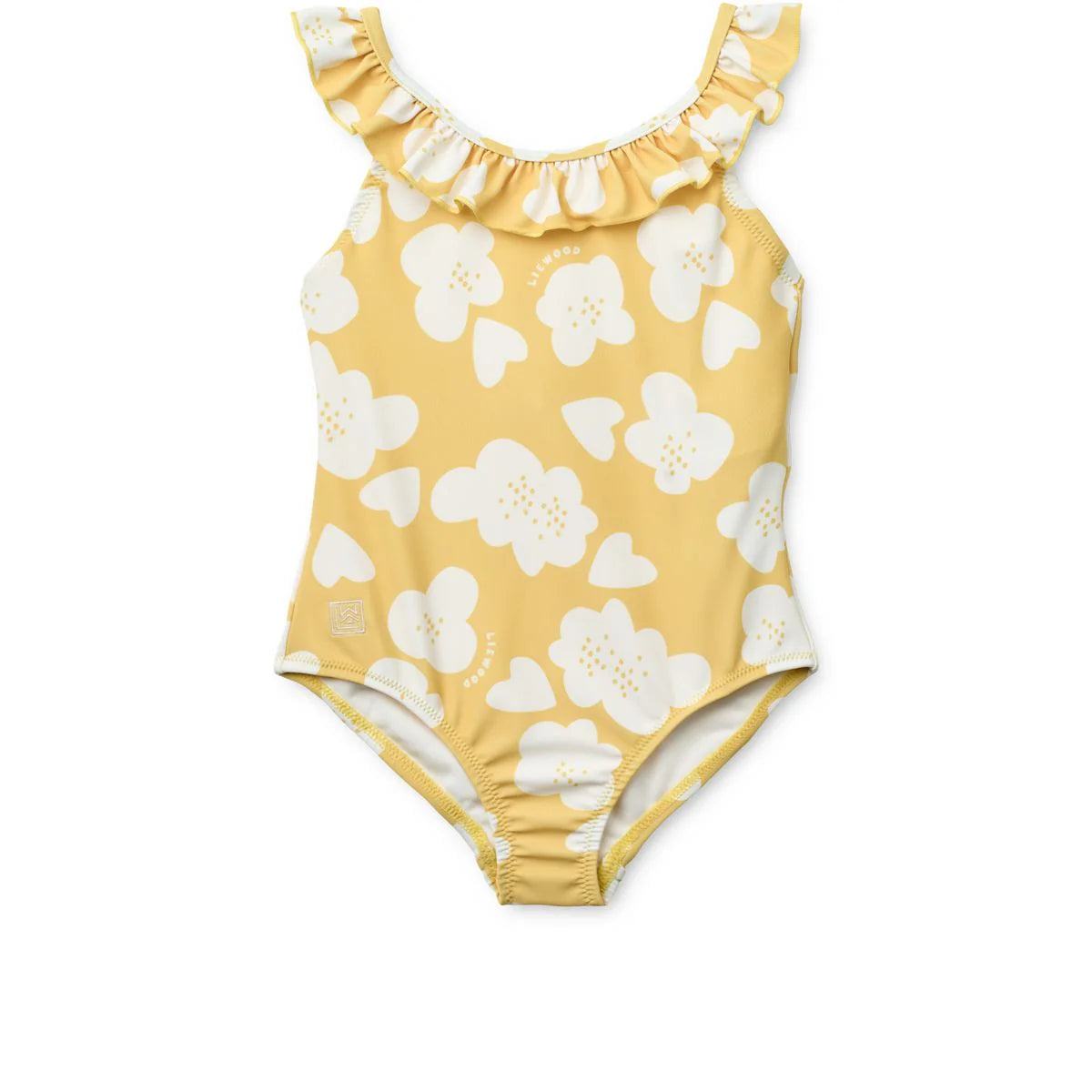 maillot 1 piece flower lemon kallie