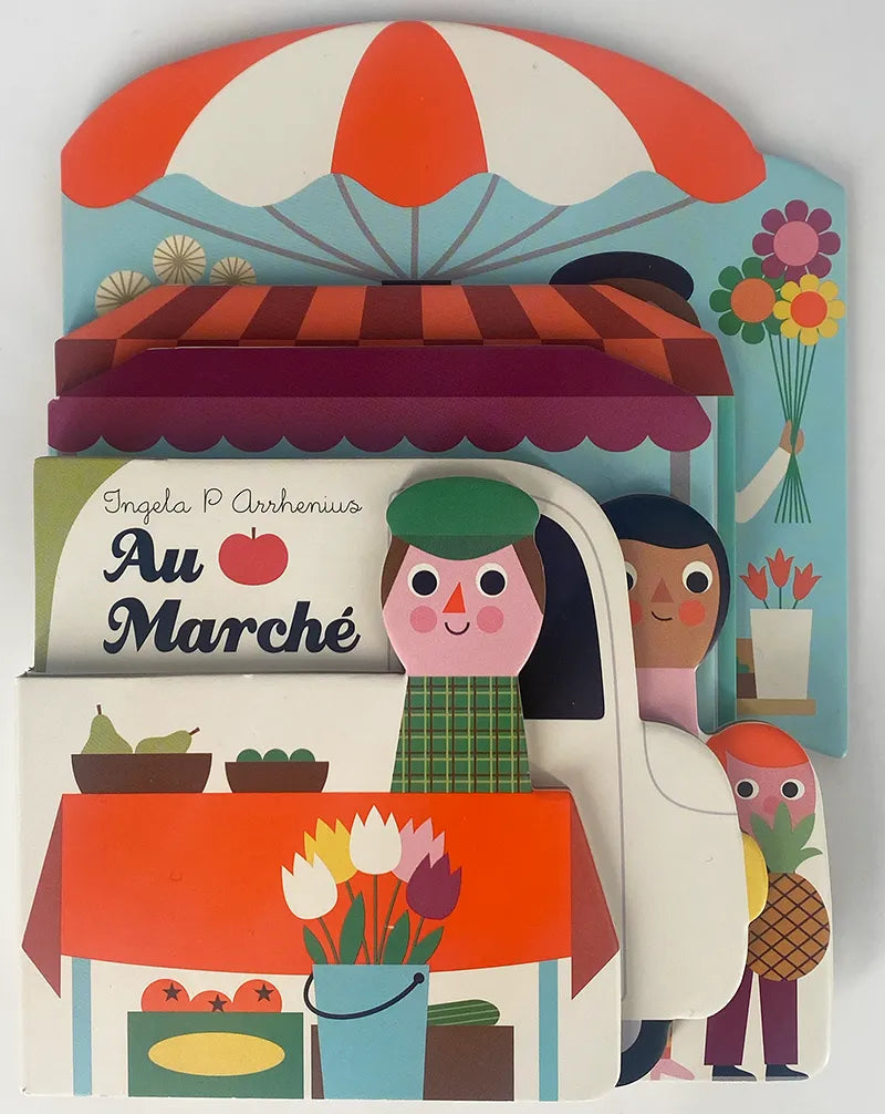 Imagier bébé AU MARCHÉ