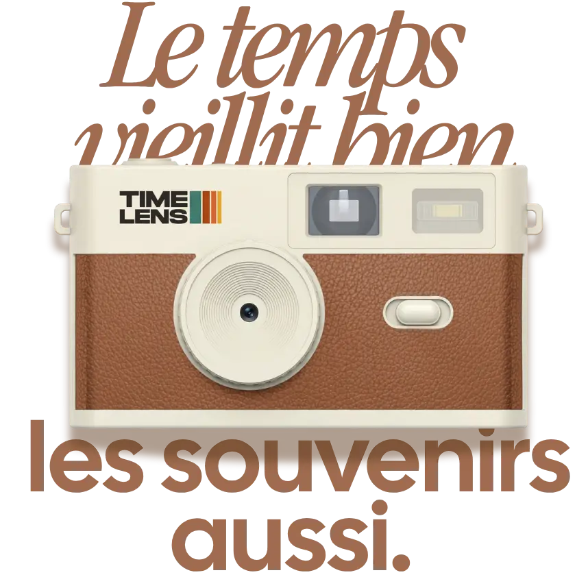 Appareil photo TimeLens® Cream Brown